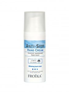 Froika Anti-spot Hand cream (Whitening) SPF15 50ml - Λευκαντική, προστατευτική κρέμα χεριών