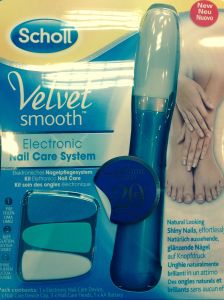 Scholl Velvet Smooth Electronic Nail Care System 1pack - Electric nail care system