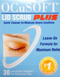 Ocusoft Lid Scrub Pads (30pads) - impregnated wipes for the hygiene of the eyelids