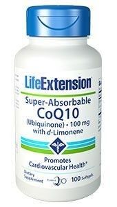 LifeExtension Super Absorbable CoQ10 (Ubiquinone) 50mg 60softgels- συμβάλλει στην καλή λειτουργία του οργανισμού