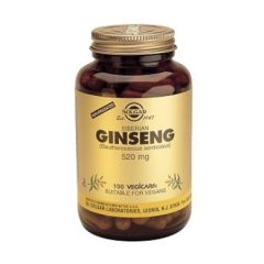 Solgar Siberian Ginseng (Eleutherococcus senticosus) 520mg 100v.caps - adaptogen which promotes physical performance