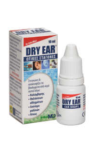 Intermed Dry Ear water dryer drops 10ml - Ωτικές σταγόνες για στεγνά αυτιά