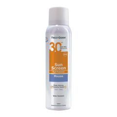 Frezyderm Sun Screen Mousse SPF30 150ml -A water resistant sunscreen lotion for face and body