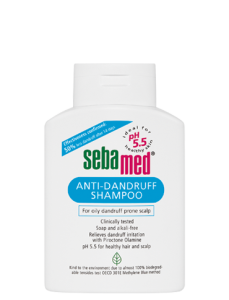 Sebamed Anti-Dandruff Shampoo 200ml - removing visible signs  of dandruff