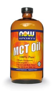 Now MCT Oil 100% Pure (Vegetarian) 946,2ml - Thermogenic weight loss formula