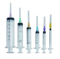 Plastic Pharmaceutical Syringes in various sizes 5/10/20/60ml (1piece)