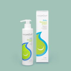 Target Pharma Hydrovit Baby Shampoo & Bath 200ml - Mild cleansing liquid, specially designed for babies 