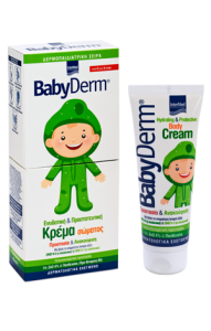 Intermed Babyderm Hydrating & Protective Cream 125ml - ενυδάτωση και προστασία του βρεφικού & παιδικού δέρματος