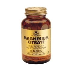 Solgar Citrate Magnesium (Κιτρικό μαγνήσιο) 200mg 60tabs
