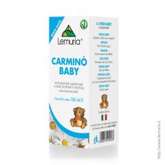 Lemuria Carmino Baby syrup for abdominal pain 100ml - Φυτικό σιρόπι για κολικούς βρεφών 