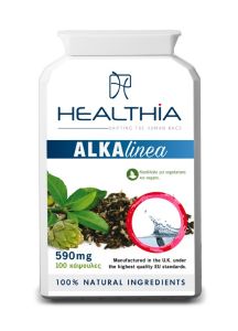 Healthia Alkalinea 590mg 100caps - πολλαπλή δράση στην αλκαλοποίηση, καθαρισμό, αποτοξίνωση και θωράκιση του οργανισμού