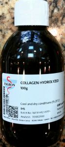 Collagen Hydrolyzed (External use) Europ.Pharm 100gr - Υδρολυμένο κολλαγόνο Ευρωπ.Φαρμακοποιίας