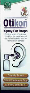 Sm Pharmaceuticals Otikon Spray ear drops 15ml - Φυτικό spray για την μέση και εξωτερική ωτίτιδα
