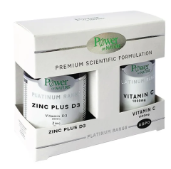Power Health Zinc Plus D3 + Vit.C 1000mg  30caps/20tbs - Για καλύτερη λειτουργία του ανοσοποιητικού