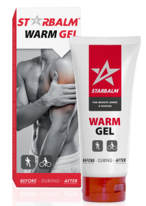 Starbalm Warm gel to massage your sore muscles 100ml - very suitable to support you during your warming-up