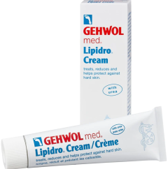 Gehwol Med Lipidro Cream﻿ 100ml - Κρέμα Για Την Φροντίδα Της Ξηρής & Ευαίσθητης Επιδερμίδας Των Ποδιών