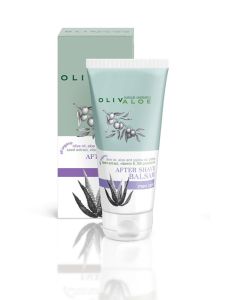 OliveAloe After Shave Balsam 100ml - treats and cares for the skin after shaving