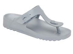 Scholl Bahia Silver Flip Flop anatomical slippers 1.pair - Flip-Flops Silver Bahia