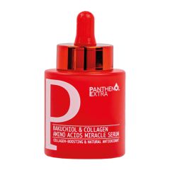 Medisei Panthenol Extra Bakuchiol & Collagen Amino Acids Miracle Serum 30ml - Πλούσιος κρεμώδης ορός αντιγήρανσης και θρέψης