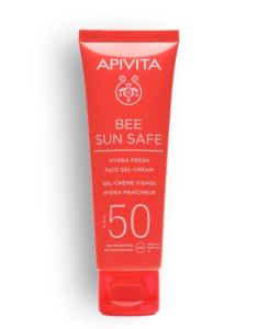 Apivita Bee Sun safe cream gel SPF50 50ml - Moisturizing Face Cream-Gel SPF50