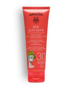 Apivita Bee Sun Safe Baby sun cream SPF30 100ml - Baby Sunscreen with Natural Filters - Indirect Exposure SPF30