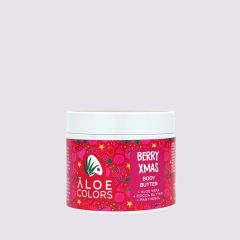 Aloe+ Colors Body Butter Berry Xmas 200ml - πλούσιο Body Butter Berry Xmas με υπέροχο άρωμα berries