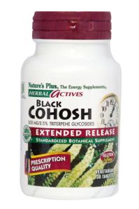 Nature's Plus Black Cohosh 200mg 30.veg.tbs - μυοχαλαρωτικό και αντιφλεγμονώδες για τη ρευματοειδή αρθρίτιδα & εξαιρετικό υποκατάστατο των οιστρογόνων