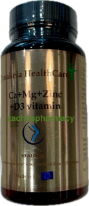 Panakeia Calcium + Magnesium + Zinc + D3 60.tabs - εξειδικευμένη σύνθεση για την υποστήριξη της υγείας των οστών και την ενίσχυση της οστικής πυκνότητας