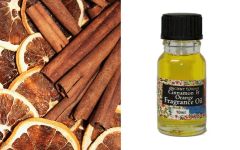 Ancient Wisdom Cinnamon & Orange Fragnance oil 10ml - Cinnamon and Orange