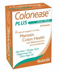Health Aid Colonease Plus - Αλόη, φυσικά έλαια & προβιοτικά για υγιές έντερο