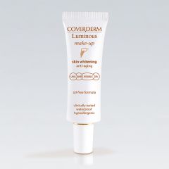 Coverderm Luminous Make-up 30ml - Λευκαντικό μεϊκ απ με δείκτη προστασίας SPF50+