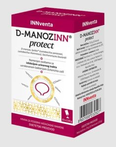 Innventa D-Manozinn protect 10.sachets - beneficial effect on the urinary and gastrointestinal tract as well as on the immune system