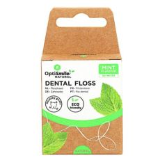 Optismile Eco friendly Natural dental floss MInt flavour 50.meters - Οικολογικό νήμα καθαρισμού δοντιών