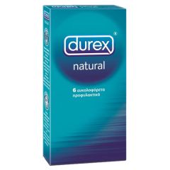 Durex Natural condoms 6pcs - Κλασσικά προφυλακτικά (6)