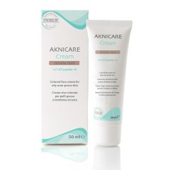 Synchroline Aknicare Cream Teint Dore 50ml - έγχρωμο γαλάκτωμα προσώπου που αναπτύχθηκε για τον έλεγχο και τη μείωση των ατελειών