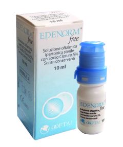 Medcon Edenorm free eye drops 10ml - Sterile hypertonic ophthalmic solution