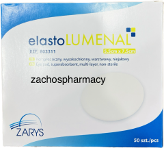 Zarys Elastolumenal Eye pad multi layer non-sterile 5.5cmx7.5cm 1.pad - Eye patch non-sterile
