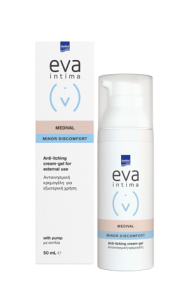 Intermed Eva Intima Medival cream-gel 50ml - Αιδοιϊκή αντικνησμική κρεμογέλη για την ανακούφιση των έξω γεννητικών οργάνων