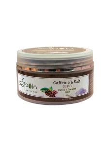 Sapon Skincare Detox Caffeine & Salt body scrub 200ml - Scrub με Καφεϊνη & αλάτι