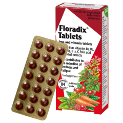 Power Health Floradix tablets 84.tbs - Σίδηρος σε ταμπλέτες, χωρίς δυσάρεστη γεύση