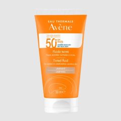Avene Fluide Sunscreen with color SPF50+ for normal/mixed skin 50ml - Fluide με Χρώμα TriAsorB™ SPF50+