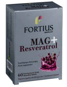 Geoplan Fortius Mag & Resveratrol 60.oral.disp.tbs - Magnesium and resveratrol together
