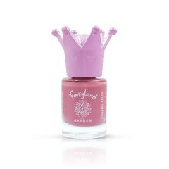 Garden Fairyland Nail Polish Pink Rosy 4  7.5ml - Children's nail polish with strawberry aroma
