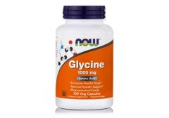 Now Glycine 1000mg Neurotransmitter support 100.veg.caps - Glycine in capsules