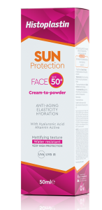 Heremco Histoplastin Sun Protection Face cream to powder SPF50+ 50ml - αντηλιακή κρέμα προσώπου καθημερινής χρήσης