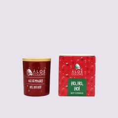 Aloe+ Colors Scented Soy Candle Ho Ho Ho! 1.piece - Aromatic Soy Candle by Aloe + Colors Ho Ho Ho! (melomakarono).