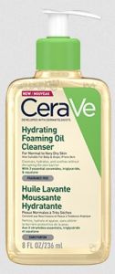 Cerave Hydrating Foaming Oil Cleanser 236ml - Αφρώδες λάδι για καθαρισμό προσώπου και σώματος