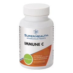 SuperHealth Immune C 60.veg.caps - Ισχυρή άμυνα, προστασία από ιώσεις και κρυολογήματα