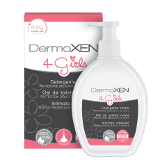 Dermoxen 4Girls Intimate Cleanser 200ml - Καθαριστικό για την ευαίσθητη περιοχή