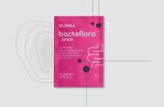 Olonea Bacteflora junior Probiotics for kids up to 12yrs old 30.sachets - Ειδική σύνθεση με 9 μικροβιοτικά στελέχη και 6 δις ανά φακελάκι 